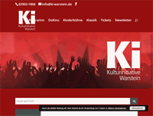 Tablet Screenshot of ki-warstein.de
